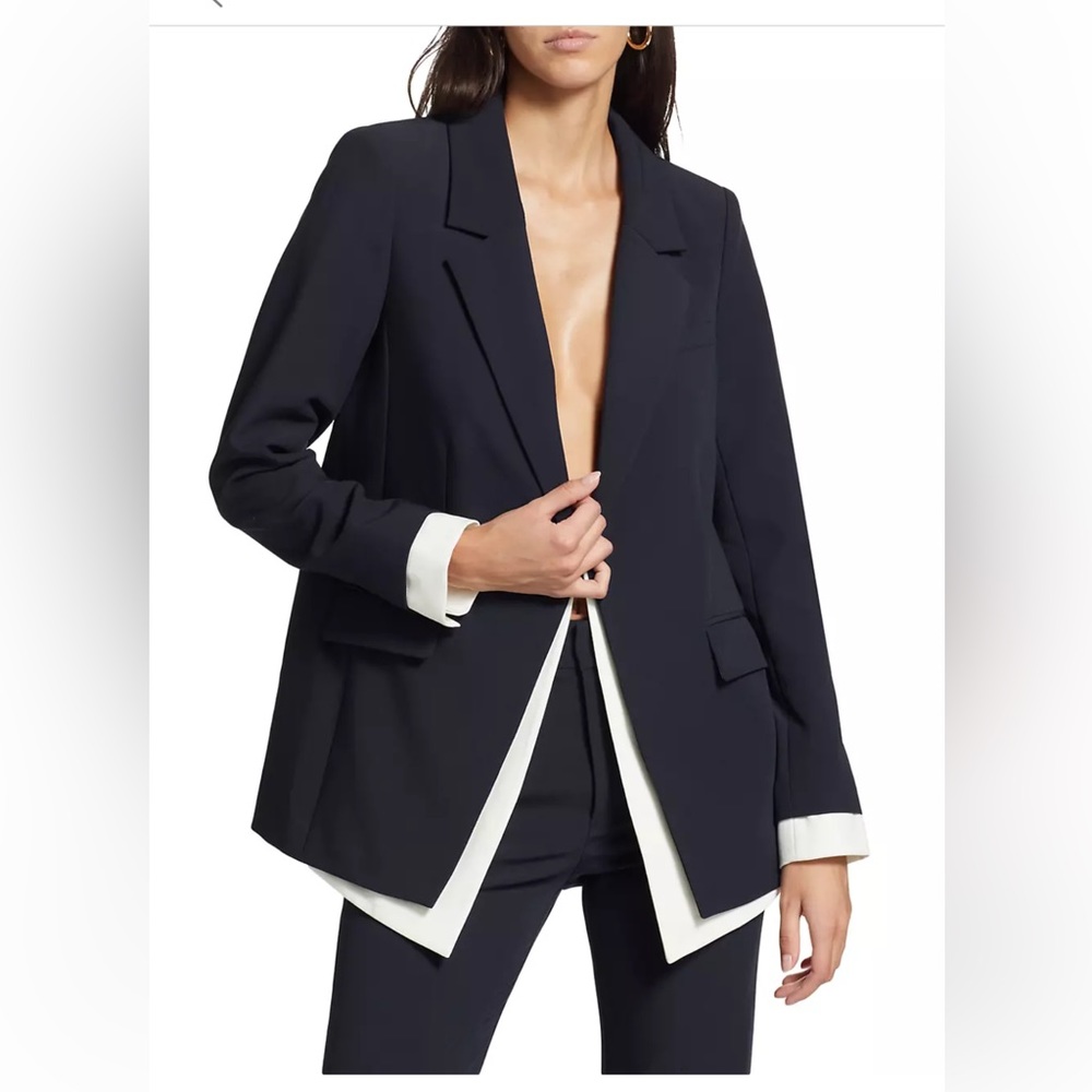 Favorite Daughter Navy and White Blazer